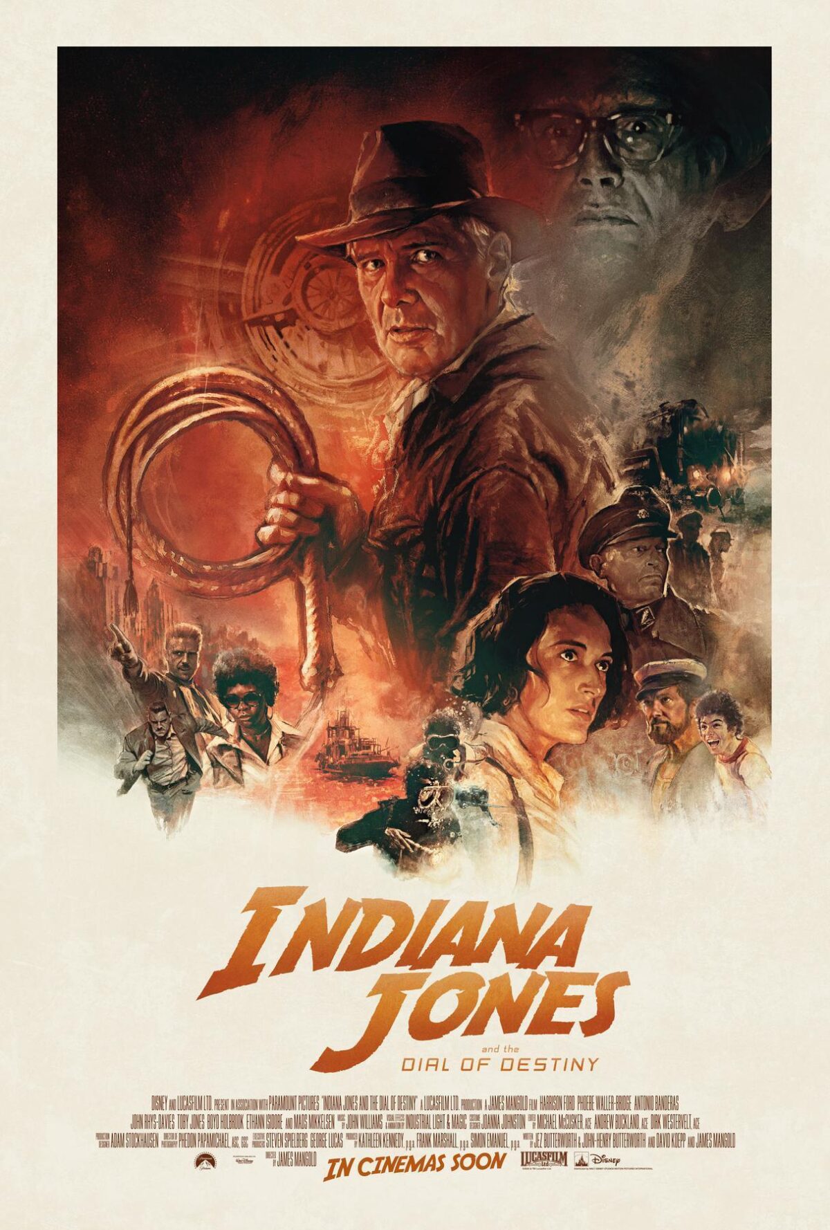 Indiana Jones and the Dial of Destiny film poster